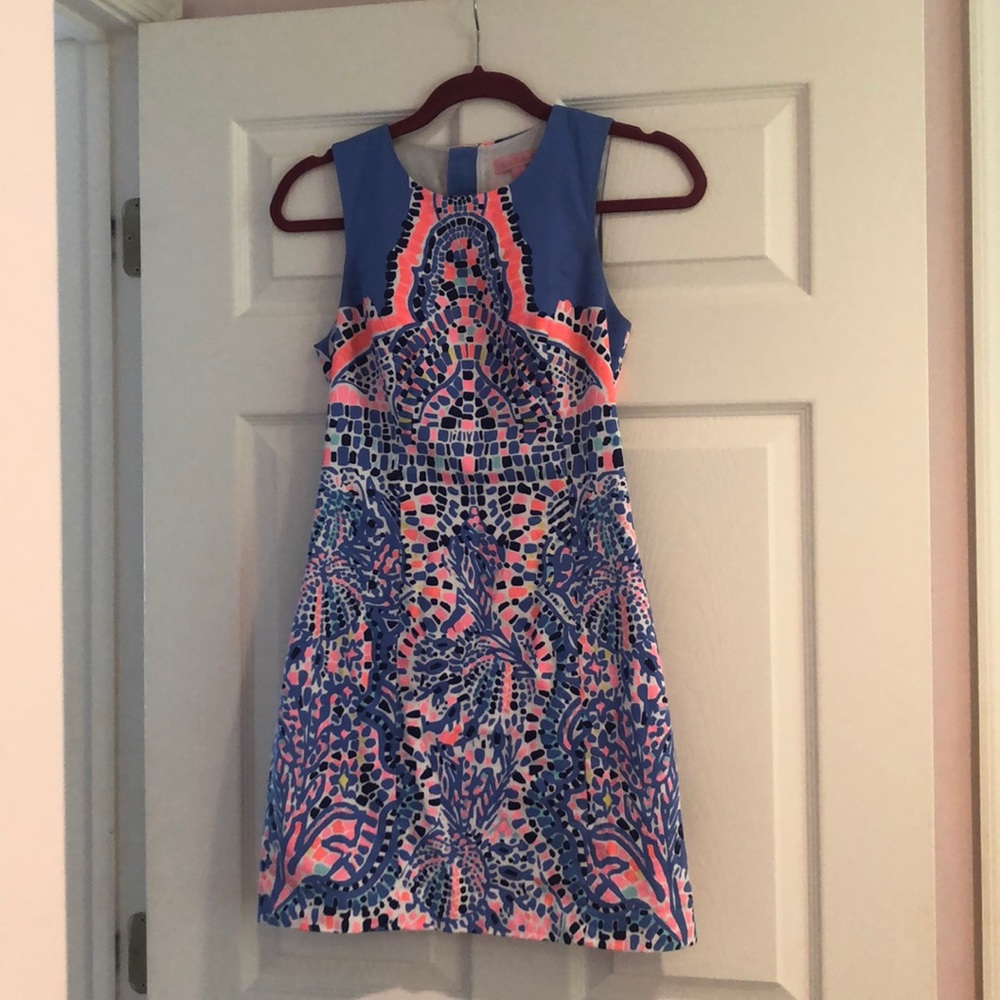 Lilly Pulitzer Mila Shift in Tic Tac Tile